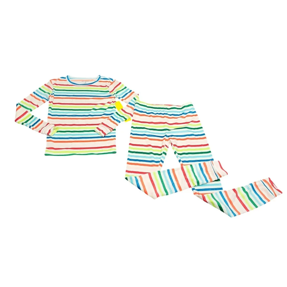 Boys Girls 2pc Long Sleeve Snuggly Soft Snug Fit Pajama Set - Cat & Jack Size
